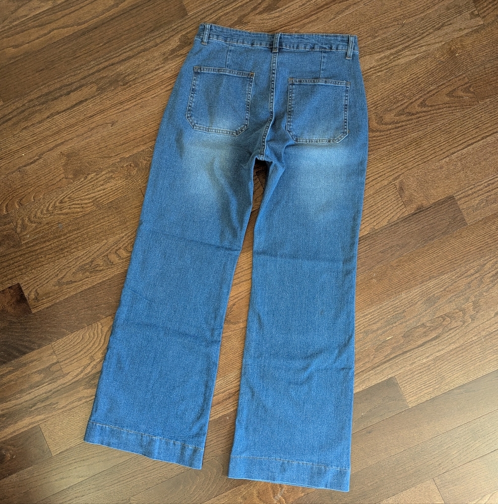 Women's Flare Blue Jeans